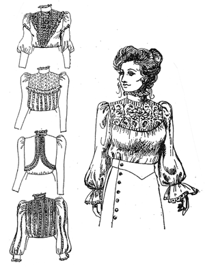 Romantic Era Blouses